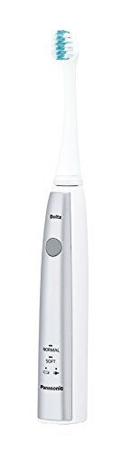 Panasonic sound wave vibration toothbrush Doltz EW-DL23 silver tone