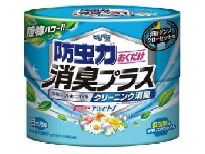 ピレパラアース 防虫力おくだけ 消臭プラス 柔軟剤の香り アロマソープ 300ml