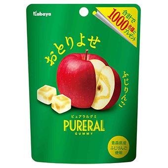 kabayafoods PURERAL GUMMY Kabaya Pureral軟糖 蘋果口味