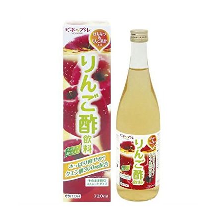 Ifuji中国中药制药Bineppuru苹果醋饮料