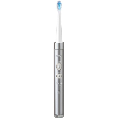 歐姆龍 歐姆龍聲波式電動牙刷HT-B312媒體清潔銀