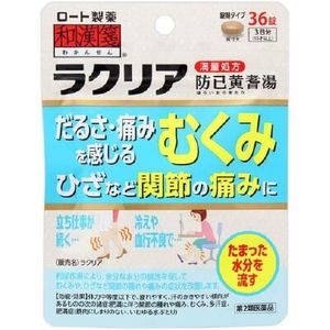 【第2類醫藥品】處方和漢36 Rakuria片劑