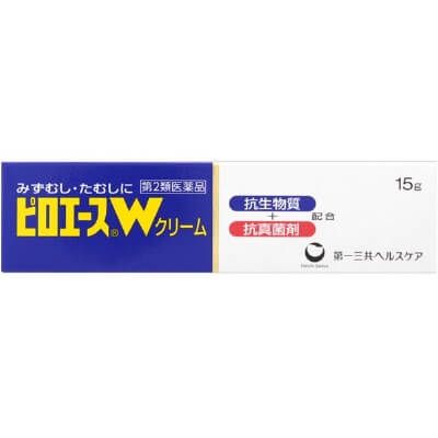 【第2類医薬品】ピロエースW クリーム 15g