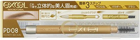 Excel 眉笔 PD08 蜜棕色