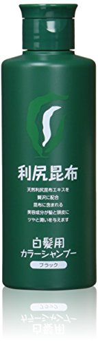 利尻 染髮洗髮精 黑色 200ml