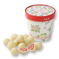 六花亭 ストロベリーチョコホワイト箱入(100g)