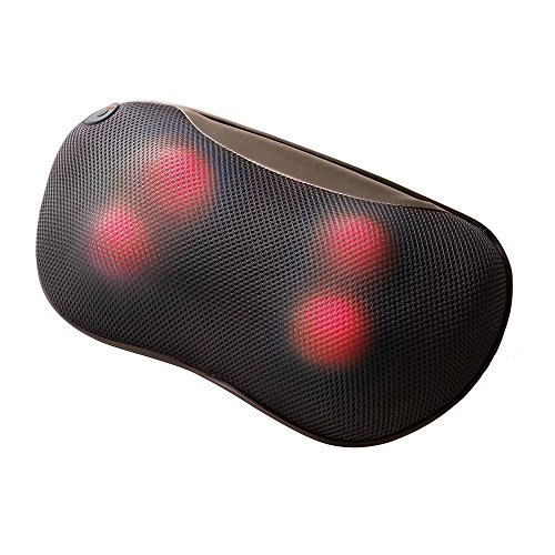 Doctor air 3D massage pillow S Brown (MP-001BRPU) ｜ DOKODEMO