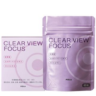 POLA clear view focus 护眼丸 180粒