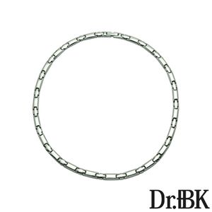 Dr. + BK germanium necklace NS001TS2 (Silver)
