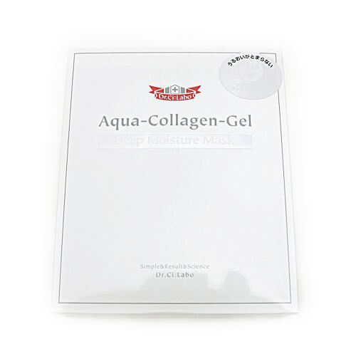 Aqua-Collagen-Gel Deep Moisture mask 1 box (5 pieces)