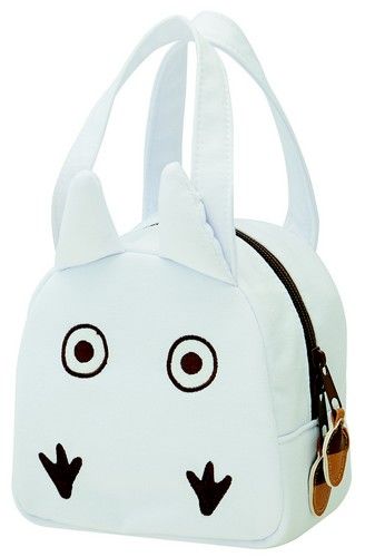 Small Totoro sweat material die cut bag KNBD1