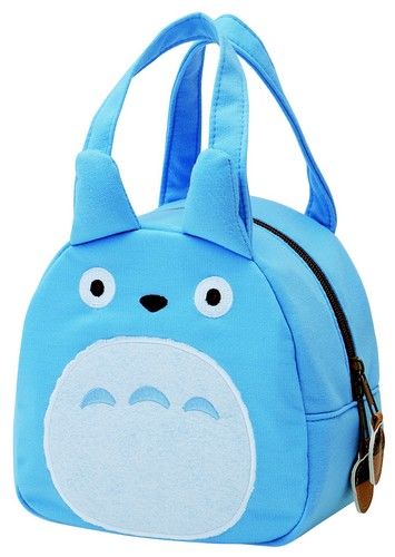 Medium Totoro sweat material die cut bag KNBD1