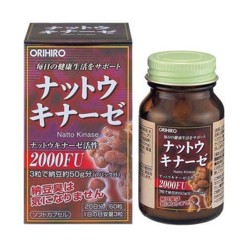Orihiro nattokinase 60 capsule
