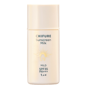 ちふれ 날짜 밀크 UV 마일드 SPF35 · PA +++ 30mL