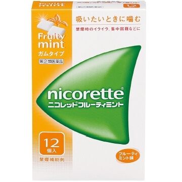 [Designated 2 drugs] Nicolette fruity mint 12 pieces