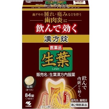 【第2類医薬品】生葉漢方錠 84錠