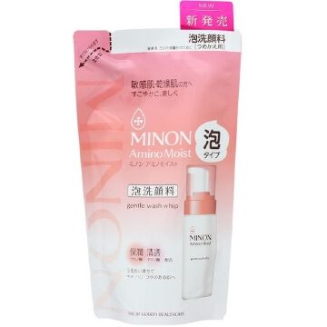 MINON アミノモイスト ジェントルウォッシュ ホイップ つめかえ用 130ml