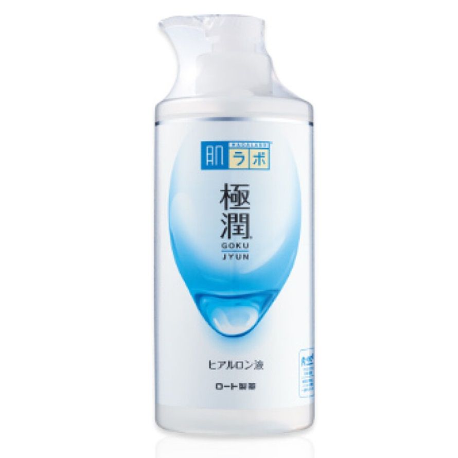 HadaLabo Gokujyun Hyaluron Essence (Large Pump Bottle, 400ml)