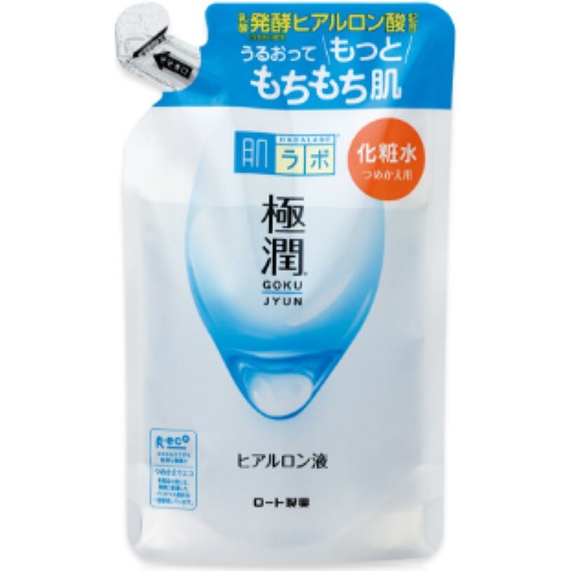 Rohto Hada Labo Gokujyun Hyaluronic Acid Lotion Refill 170 mL