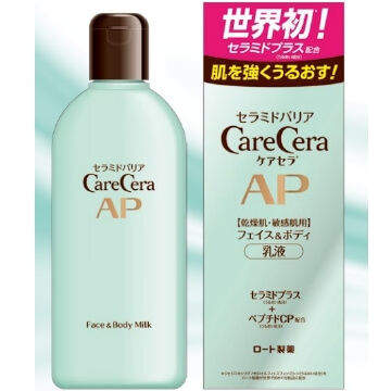 ロート製薬 ケアセラAP フェイス&ボディ乳液 200ml ｜ ドコデモ