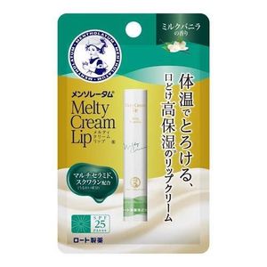 Rohto Mentholatum Melty Cream Lip Milk Vanilla 2.4g