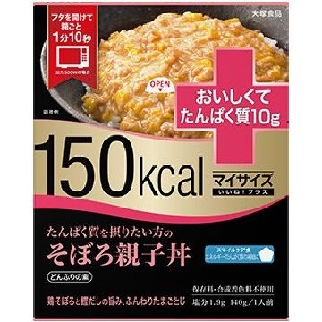 マイサイズプラス たんぱく質そぼろ親子丼 140g