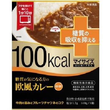 マイサイズプラス 糖質気になる方欧風カレー 140g