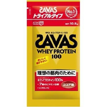 明治 SAVAS Zabasu乳清蛋白100可可三10.5克