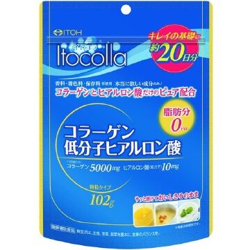 Itokora 胶原蛋白低分子量透明质酸 20天 102g