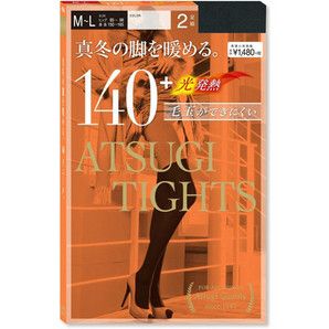 ATSUGI アツギタイツ 140デニール ブラック M～L