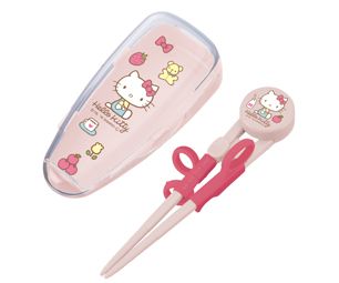 Hello Kitty 70's Deluxe training chopsticks ADXT1S