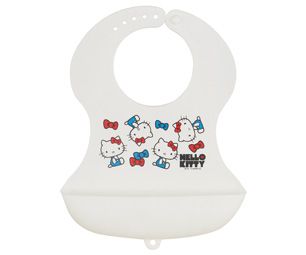 Kitty Face silicone baby apron SBEP1