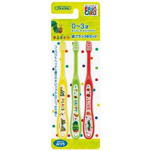The Very Hungry Caterpillar 3P toothbrush infant TB4T