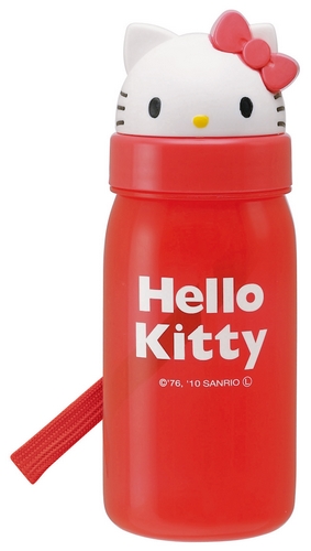 SKATER Hello Kitty 造型吸管水壺 PBS3ST