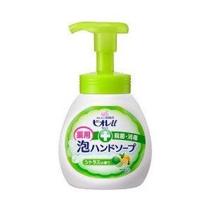 비오레 u 거품 ​​핸드 비누 시트러스 향기 펌프 250ml