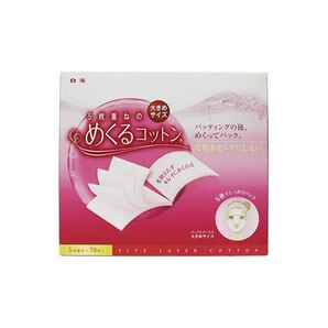 Cotton Lab 大号翻页棉 70 片