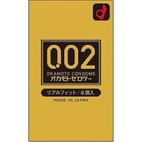 冈本 0.02 Real Fit 6片装