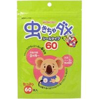 Wakodo Mushi Kicha Dame Bug Repellent Stickers, 60 Pieces