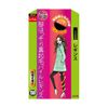 Woman's Desire Slim Legs Fleece-Lined Pile Leggings Black L-LL 150D