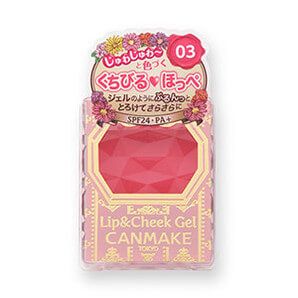 CANMAKE Lip & Cheek Gel 03 raspberry float