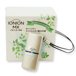 Portable ultra-compact negative ion generator Ionion MX