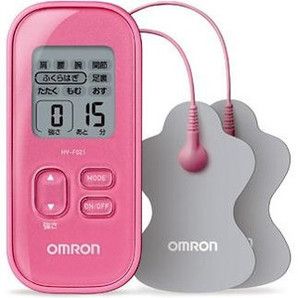 オムロン 低周波治療器 ピンク