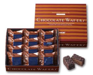 ROYCE '(Lloyd's) chocolate wafers [Hazel cream] 12 pieces