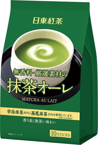 Nittoh Tea Matcha Au Lait Sticks (10 sticks)