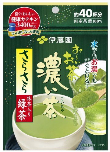 Oi Ocha Strong Tea, Smooth Green Tea with Matcha, 32g