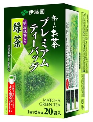 Oi Ocha 高级茶包 宇治抹茶绿茶 20包