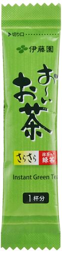 Oi Ocha Instant Green Tea with Matcha, 100 Single-Serve Sticks