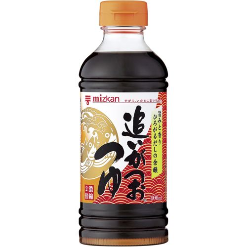 Mizkan Oigatsuo Tsuyu  Soup Base Sauce with Bonito Extract Concentration 2X (400ml)