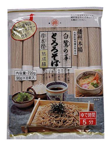 東亜食品 白鷺の華とろろそば 720g