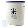 Made in Japan Rice Container 5kg Navy with Measuring Cup Rice in Bag Storage RICE HB-2166